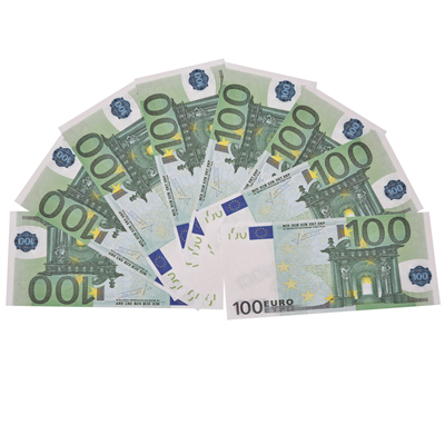 Деньги банка приколов 100 Евро