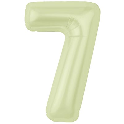 Р ЦИФРА 7  40" Пыльный лайм