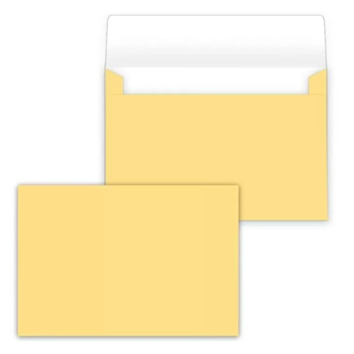 Конверт д/денег А5 Желтый