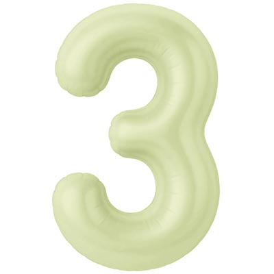 Р ЦИФРА 3  40" Пыльный лайм