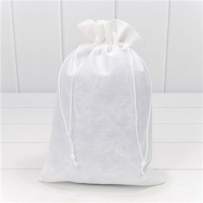 Мешок из льна 20х30см белый