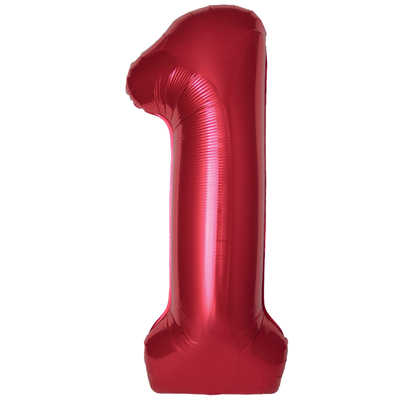 Ф ЦИФРА 1  40" SLIM Red