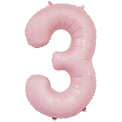 К ЦИФРА 3  40" Пастель Пыльная роза