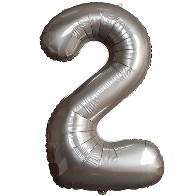 Ф ЦИФРА 2  40" SLIM Moonlight Silver