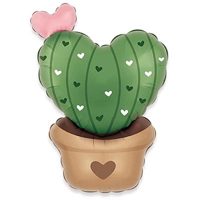 К ФИГУРА Кактус с сердцами