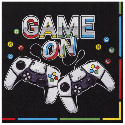 Салфетка GAME ON 33см 12шт/G