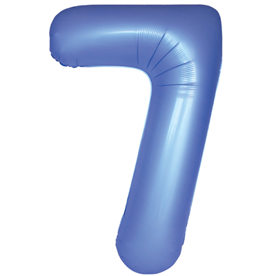 Ф ЦИФРА 7  40" SLIM Satin Blue Reflex