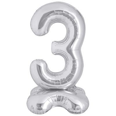 К ЦИФРА 3 50" Silver на подставке