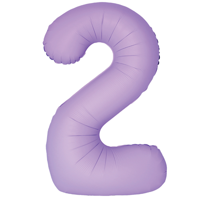 Ф ЦИФРА 2  40" SLIM Matte Lavanda