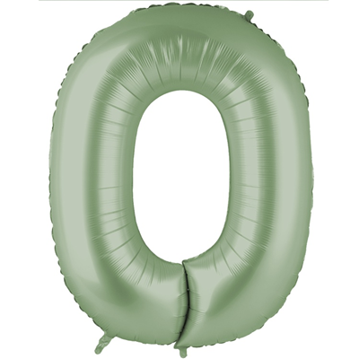 Г ЦИФРА 0  40" Сатин Olive Green
