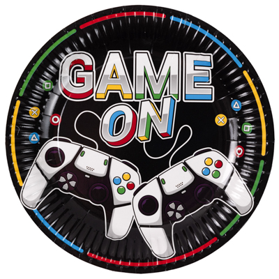 Тарелка GAME ON 23см 6шт/G