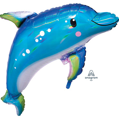 А ФИГУРА/P40 Дельфин голубой переливы