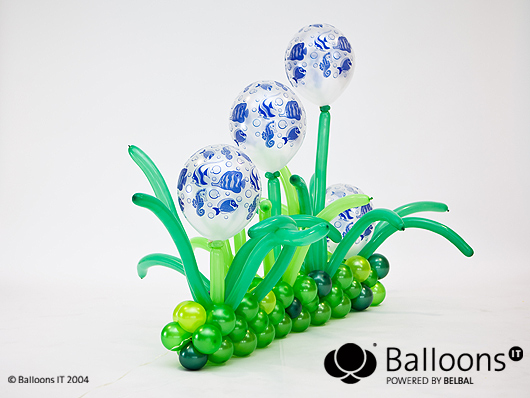  Создание оформления из воздушных шариков без использования гелия. Фигура из воздушных шаров. Инструкция по оформлению 