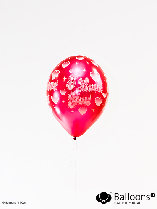 Воздушный шар с гелием, воздушные шары I love you, производство BELBAL 