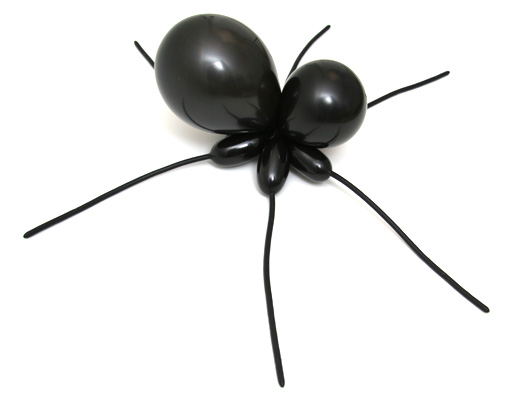  Вид паука из воздушных шаров сбоку 