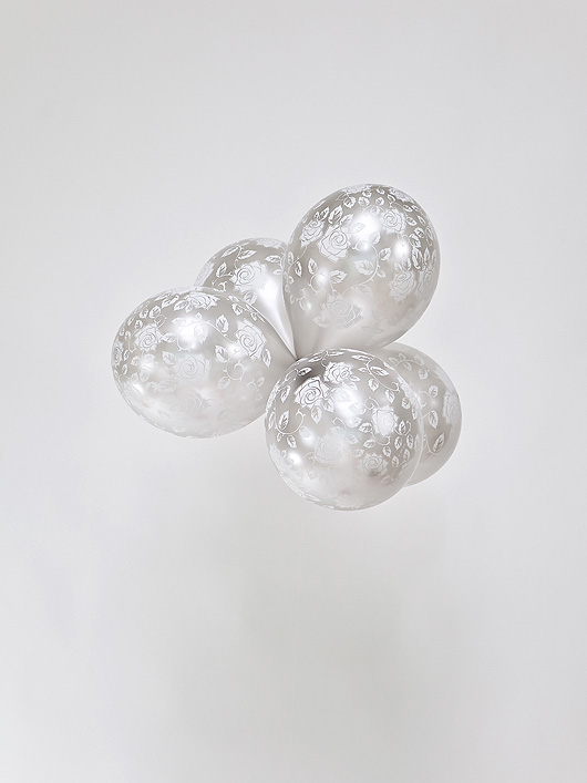  Надуваем гелием воздушные шары BELBAL (Белбал), дизайн "Розы".