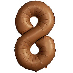 Ф ЦИФРА 8  40" SLIM Choco Brown