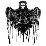 К ФИГУРА AIR Скелет в черных лохмотьях