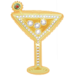 К ФИГУРА GLAM Бокал Мартини