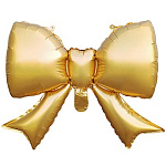 К М/ФИГУРА Бант золотой сатин