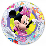 П BUBBLE 22" Disney Минни Бантики Цветы