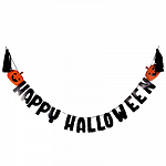 Гирл-бук Happy Halloween тассел черн 3мG